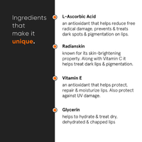 Minimalist L-Ascorbic Acid 8% Lip Treatment Balm