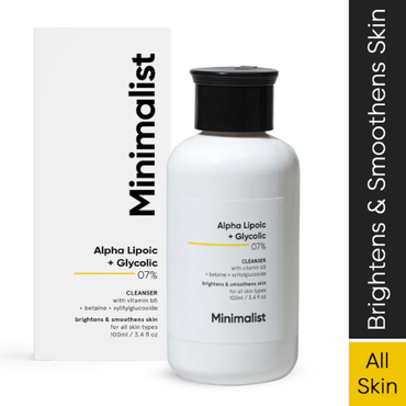 Minimalist Alpha Lipoic + Glycolic 7% Cleanser