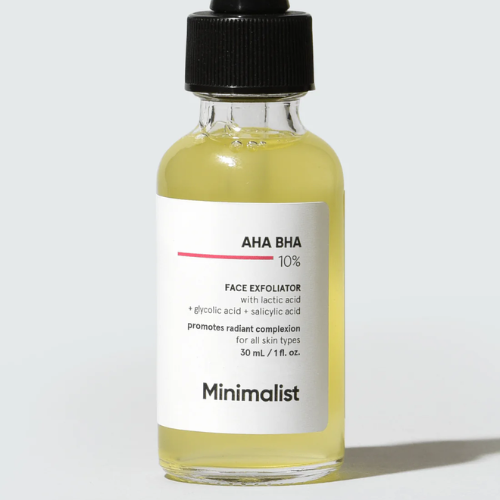 Minimalist AHA BHA 10% Face Exfoliator