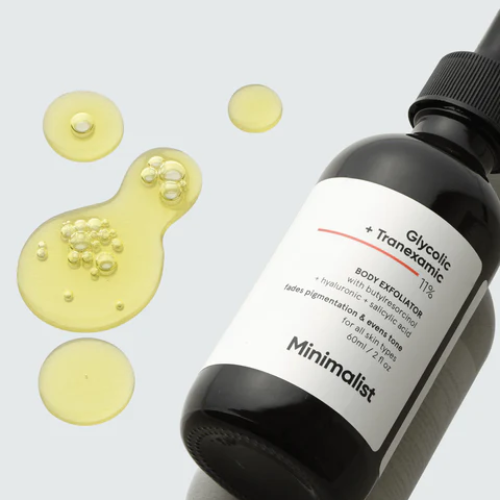 Minimalist Glycolic + Tranexamic 11% Body Exfoliator