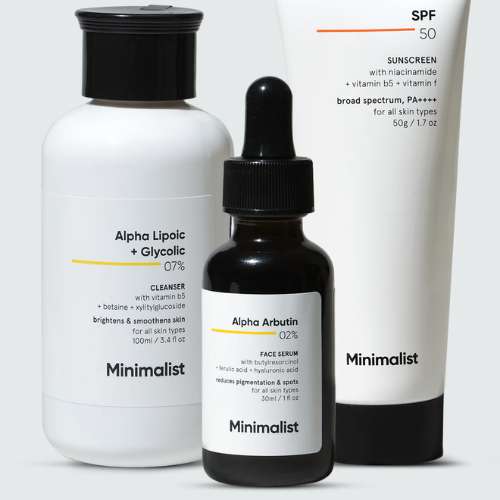 Minimalist Anti Pigmentation Skin Care Kit