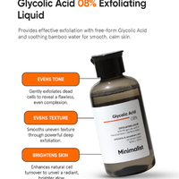 Minimalist Glycolic Acid 8% Exfoliating Liquid