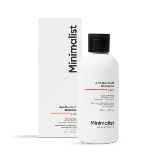 Minimalist Anti Dandruff Shampoo 3.5%