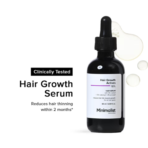 Minimalist Hair Growth Actives 18% Hair Serum 60ml