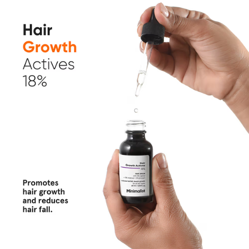 Minimalist Hair Growth Actives 18% Hair Serum 60ml