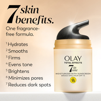 Olay Total Effects Face Moisturizer Fragrance-Free SPF 15