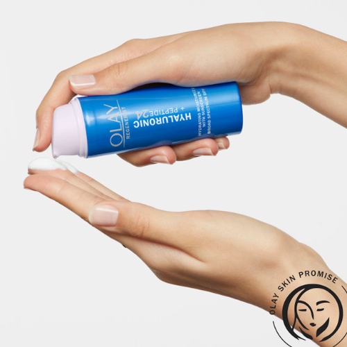 Olay Hyaluronic Hydrating Facial Moisturizer with Sunscreen SPF 30