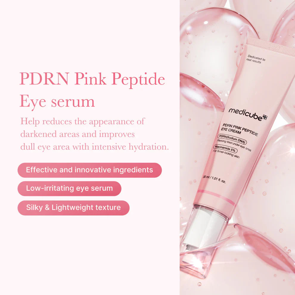 Medicube PDRN Pink Peptide Eye Cream – 30 mL