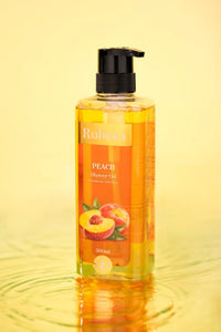 Rubera Peach Shower Gel | Refreshing Cleanser with Fruity Fragrance (1000ml)