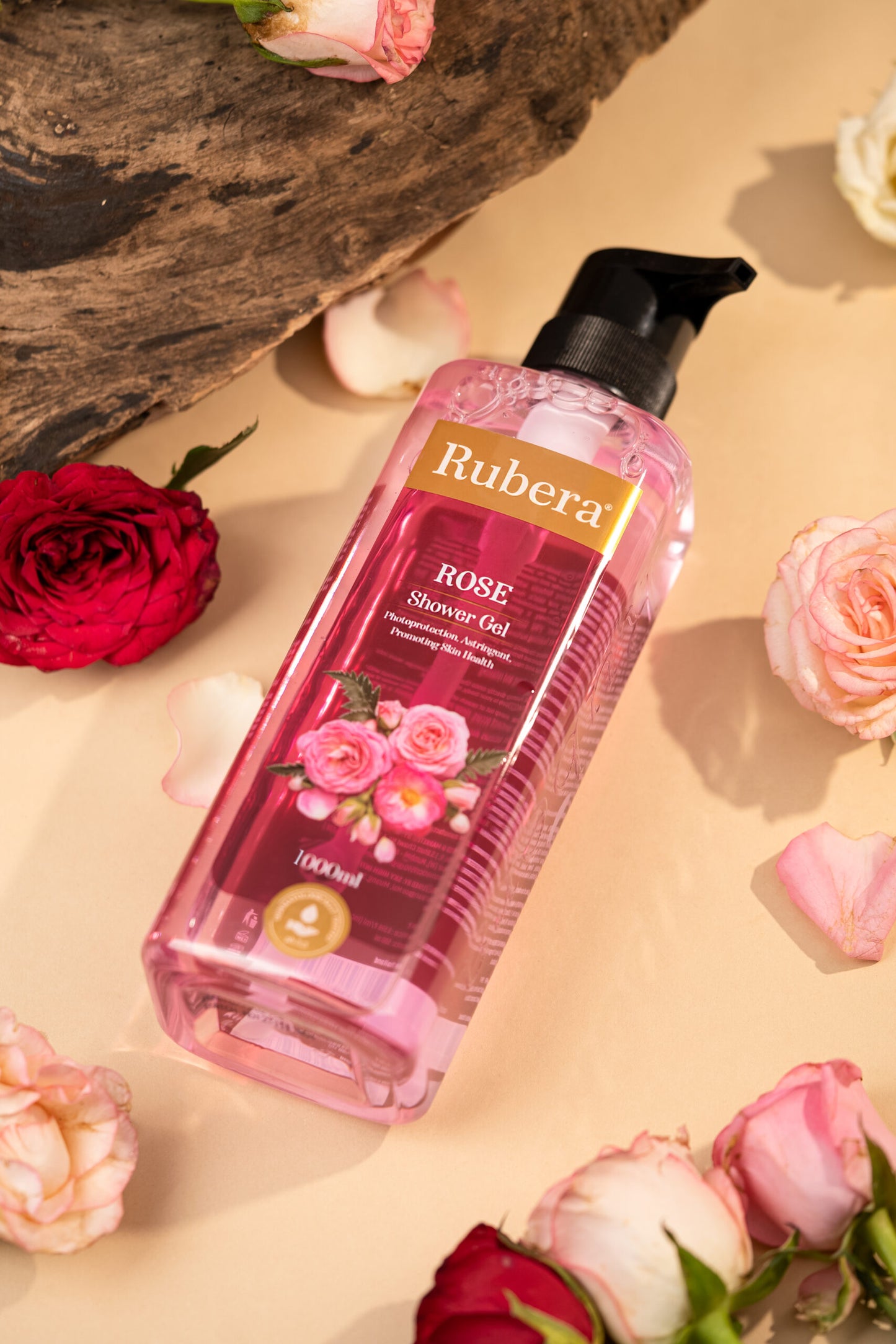 Rubera Rose Shower Gel (1000 ml)