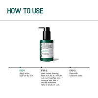 Some By Mi Bye Bye Blackhead 30 Days Miracle Green Tea Tox Bubble Cleanser – 120 g