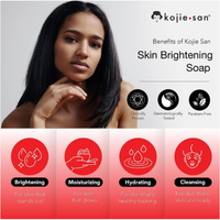 Kojie San Skin Lightening Soap – Original Kojic Acid Formula for Bright, Even Skin