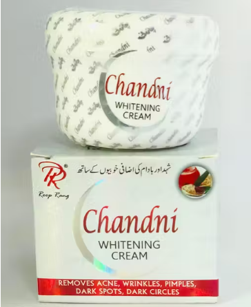 Chandni Whitening Cream 50gm – Skin Brightening, Spot Removal & Glowing Complexion
