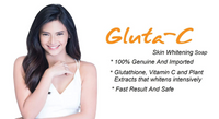 Gluta-C Papaya Enzymes Skin Lightening Soap – Face & Body Brightening with Glutathione & Vitamin C (135g)