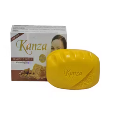 Kanza Almond & Honey Whitening Soap – Nourishing, Brightening & Moisturizing Bar (100g)