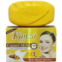 Kanza Camel Milk Beauty Whitening Soap – Skin Brightening & Deep Nourishing Face & Body Bar (100g)