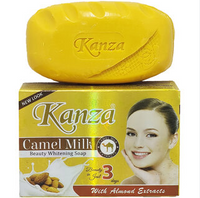 Kanza Camel Milk Beauty Whitening Soap – Skin Brightening & Deep Nourishing Face & Body Bar (100g)