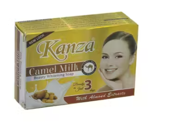 Kanza Camel Milk Beauty Whitening Soap – Skin Brightening & Deep Nourishing Face & Body Bar (100g)