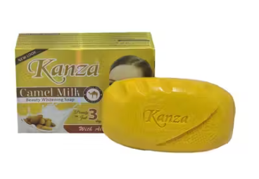 Kanza Camel Milk Beauty Whitening Soap – Skin Brightening & Deep Nourishing Face & Body Bar (100g)