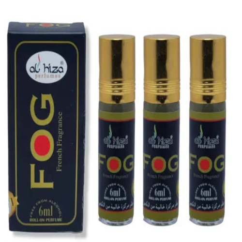 F&G French Fragrance Attar - 6ml Roll-On | Elegant & Long-Lasting Perfume Oil (Pack of 3)