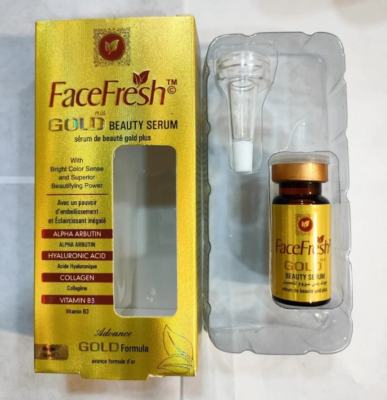 Face Fresh Gold Beauty Serum – Radiance Boosting & Anti-Aging Formula