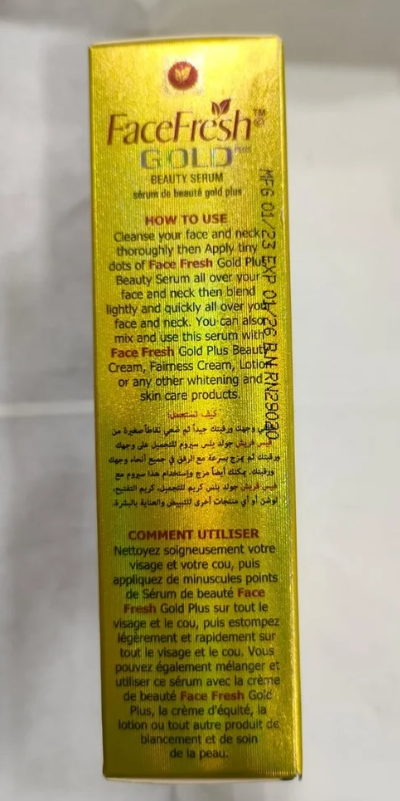 Face Fresh Gold Beauty Serum – Radiance Boosting & Anti-Aging Formula