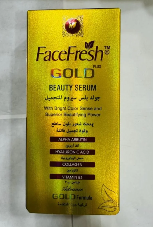 Face Fresh Gold Beauty Serum – Radiance Boosting & Anti-Aging Formula