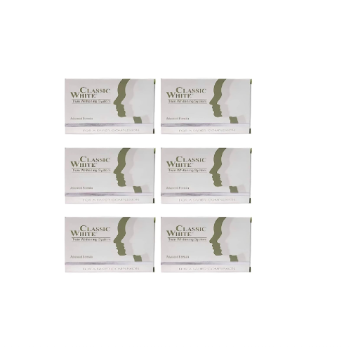 CLASSIC WHITE SOAP (pack of 6)