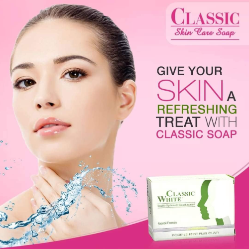 CLASSIC WHITE SOAP (pack of 6)