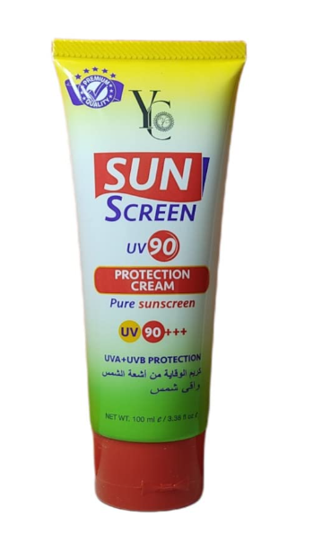 YC Sunscreen UV 90+++ Protection Cream – Pure Broad-Spectrum Sunblock for All Skin Types