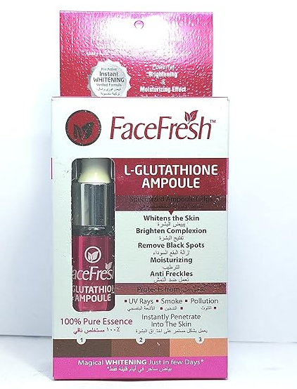 Face Fresh L-Glutathione Ampoule – Intensive Brightening & Anti-Aging Skin Treatment