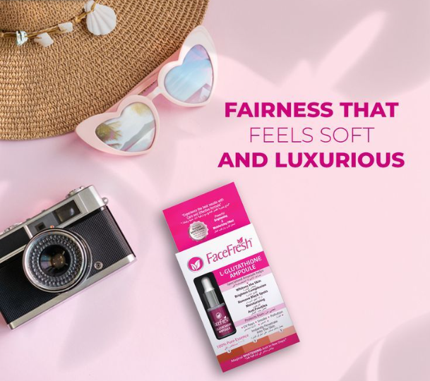 Face Fresh L-Glutathione Ampoule – Intensive Brightening & Anti-Aging Skin Treatment