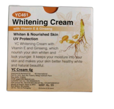 YC Whitening Cream – Skin Brightening & Dark Spot Removal Daily Moisturizer