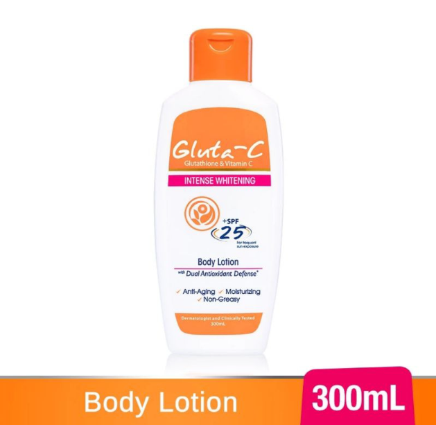 Gluta-C Intense Whitening Body Lotion – 300ml | Brightening & Moisturizing Care