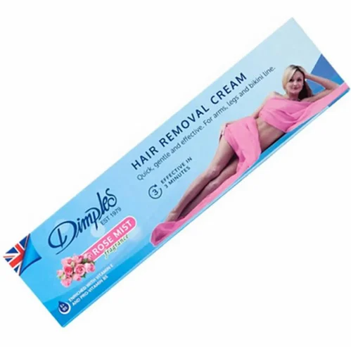 Dimples Hair Removal Cream – Smooth & Silky Skin, Painless Hair Removal