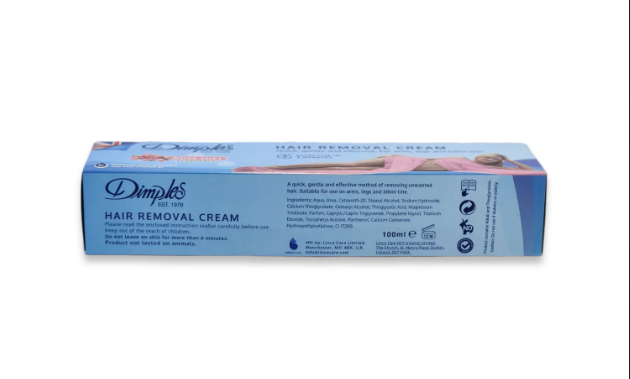 Dimples Hair Removal Cream – Smooth & Silky Skin, Painless Hair Removal