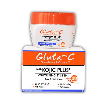 Gluta-C with Kojic Plus Whitening System – Advanced Skin Brightening & Care