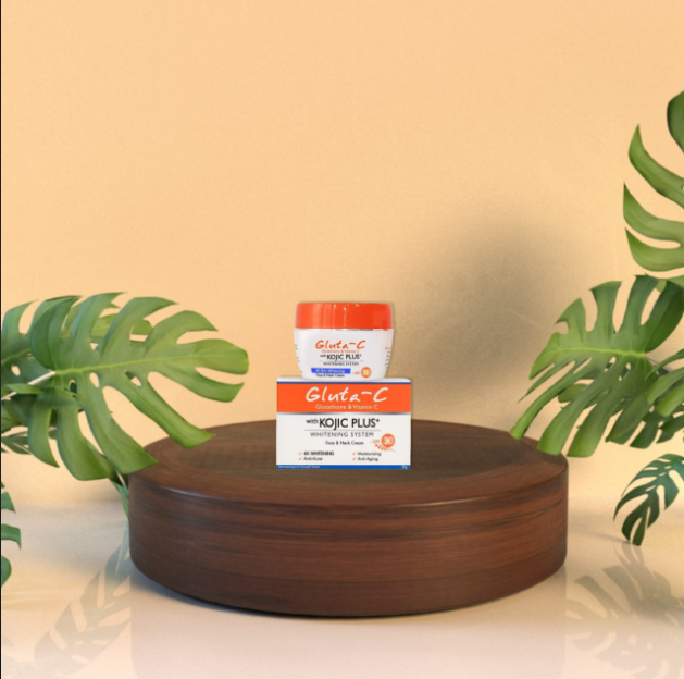 Gluta-C with Kojic Plus Whitening System – Advanced Skin Brightening & Care