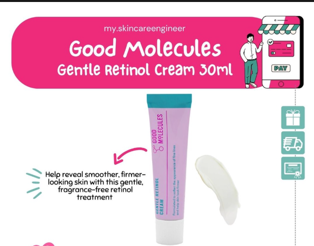 Gentle Retinol Cream – Anti-Aging, Brightening & Skin Renewal