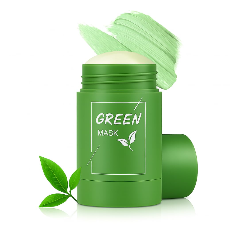 Green Tea Purifying Clay Mask Stick – Deep Cleanse & Oil Control for All Skin Types