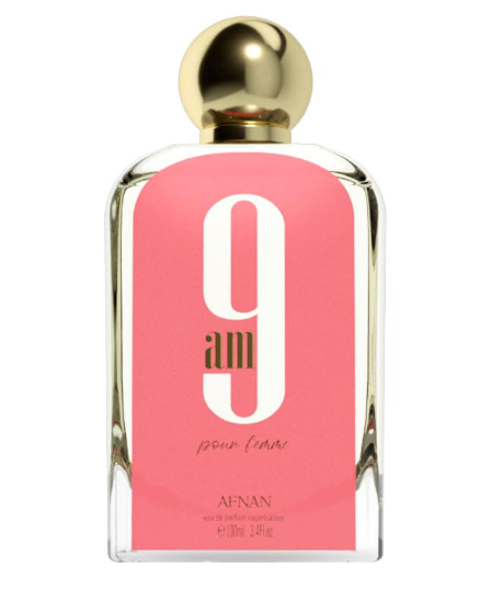 Afnan 9AM Pour Femme Eau de Parfum – 100ml | Fresh, Fruity & Feminine