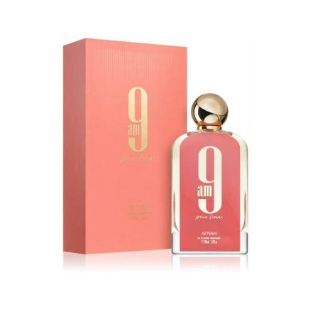 Afnan 9AM Pour Femme Eau de Parfum – 100ml | Fresh, Fruity & Feminine