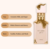 Lattafa Eclaire Eau de Parfum – 100 ml | Decadent Gourmand Elegance
