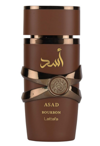 Lattafa Asad Bourbon Eau de Parfum – 100ml | Spicy, Warm & Elegant Masculine Scent