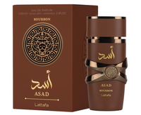 Lattafa Asad Bourbon Eau de Parfum – 100ml | Spicy, Warm & Elegant Masculine Scent