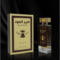 Lattafa Ameer Al Oud Special Edition – 100ml Eau de Parfum | Smoky, Woody & Luxurious