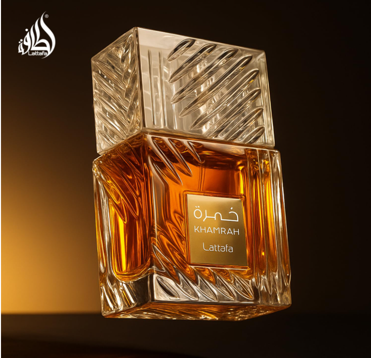 Lattafa Khamrah Eau de Parfum – 100ml | Warm, Spicy & Sweet Gourmand Scent Inspired by Angels’ Share