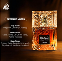 Lattafa Khamrah Eau de Parfum – 100ml | Warm, Spicy & Sweet Gourmand Scent Inspired by Angels’ Share