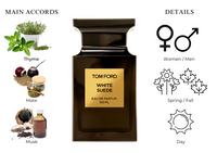 Tom Ford White Suede Eau de Parfum – 100ml | Soft, Elegant & Luxurious Leather Fragrance