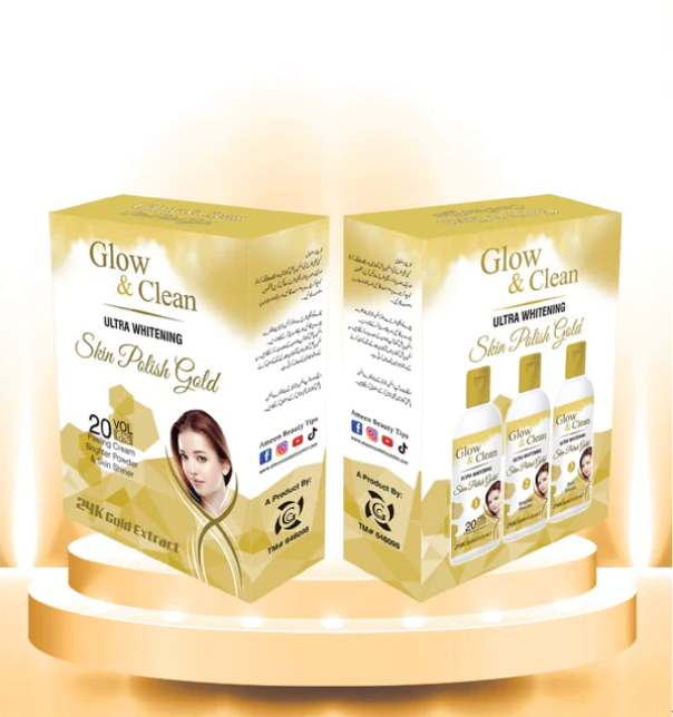 Glow & Clean Skin Polish – Brightening & Smoothening Face & Body Care – 200g